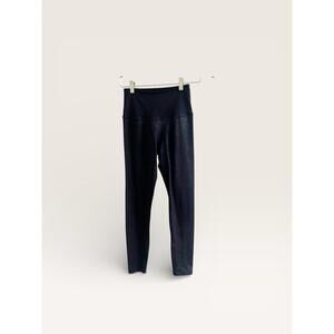 Beyond Yoga High Waisted Metallic Sparkle Leggings Black Women's Size Small